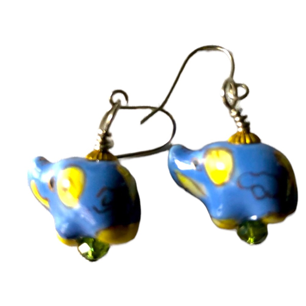 Elephant Earrings